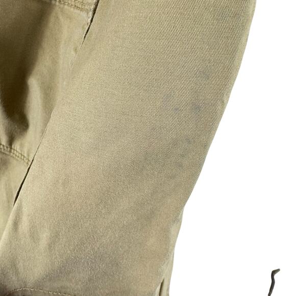 The North Face Tan Cotton Mid Rise Lightweight Hiking Capri Pants Size 10 - Picture 4 of 9